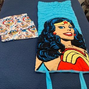 Wonder Woman Sleeping Bag and Pillow Case DC PBK